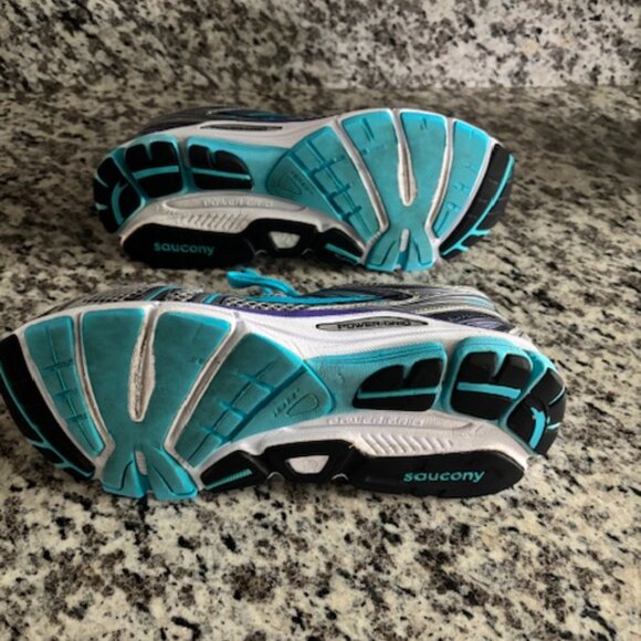 Share Saucony Omni 13 blue/purple running shoes (size 10 women), running, SALE! - Picture 5 of 10